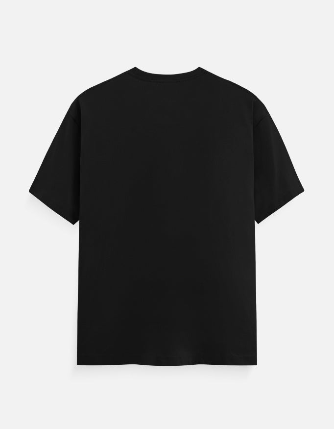 Unisex crew-neck T-shirt, black, short-sleeve