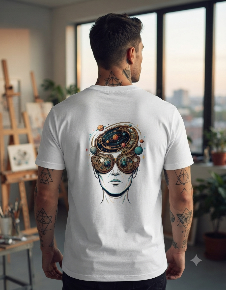 Aravaisu Graphic Printed Unisex Crew T-Shirt – 100% Cotton 180 GSM