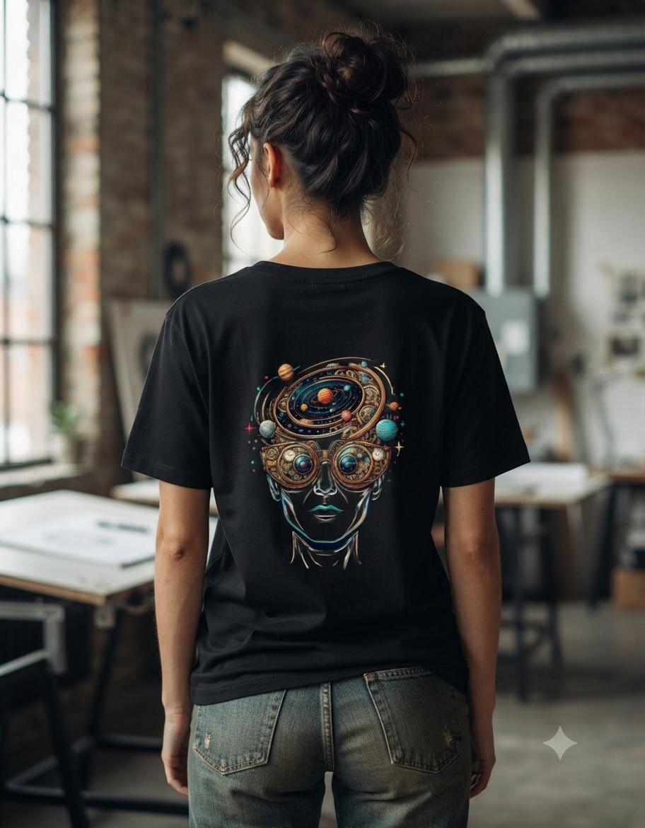 Aravaisu Graphic Printed Unisex Crew T-Shirt – 100% Cotton 180 GSM