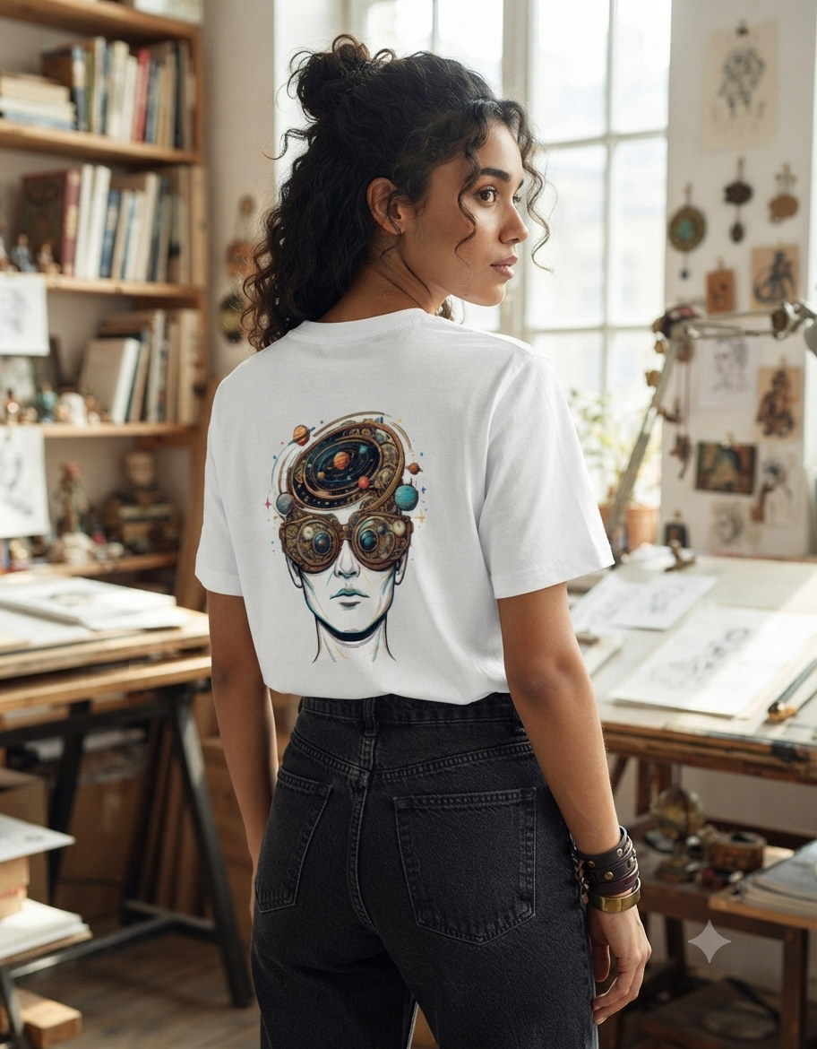 Aravaisu Graphic Printed Unisex Crew T-Shirt – 100% Cotton 180 GSM